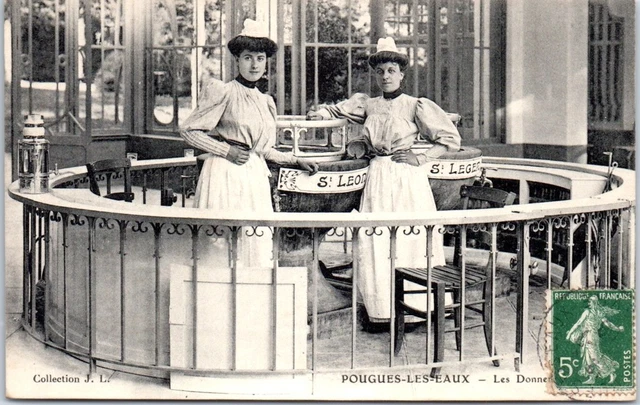 58 POUGUES LES EAUX - old postcard [JR03920]
