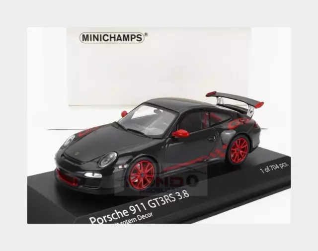 1:43 MINICHAMPS Porsche 911 997-2 Gt3 Rs 3.8 Coupe 2009 403069117 Model
