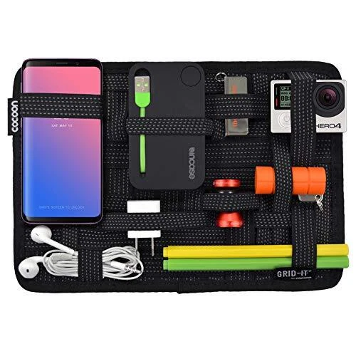 CPG8BK GRID-IT!® Accessory Organizer - Medium 10.5" x 7.5" (Black)