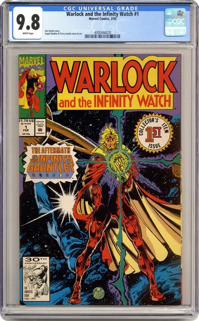 Warlock and the Infinity Watch #1 CGC 9.8 1992 4000446020
