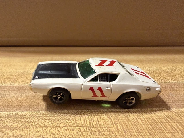 VINTAGE AURORA AFX White Dodge Charger HO Scale Slot Car $40.00