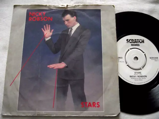 Nicky Robson ~ STERNE ** 1981 UK SCRATCH 7" GARY NUMAN