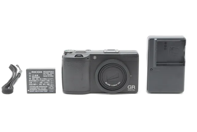 [MINT] RICOH GR DIGITAL II 10.1 MP Black Compact Digital Camera From JAPAN 2