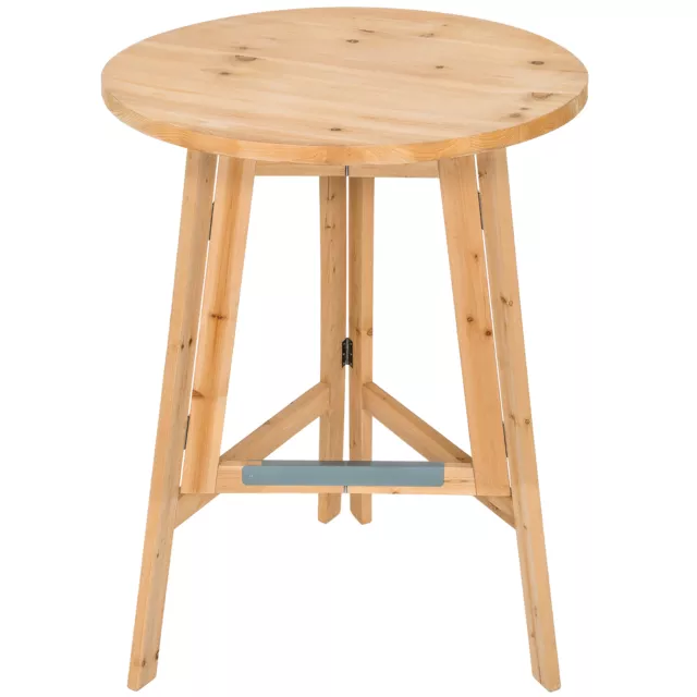 Table de bar Table de bistrot pliable Table de fête en bois Table pliante Ø 79cm