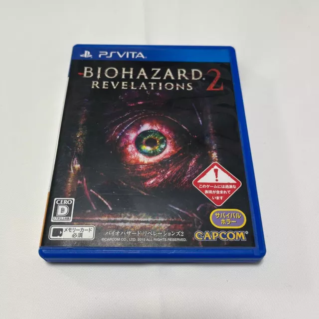 BioHazard Resident Evil Revelations 2 Sony PlayStation Vita PS Vita PSV Tested