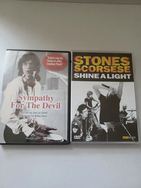 2 DVD THE ROLLING STONES " shine a light " sympathy for the devil " rock