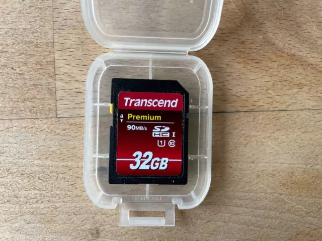 SD Karte Transcend 32 GB 90MB/s