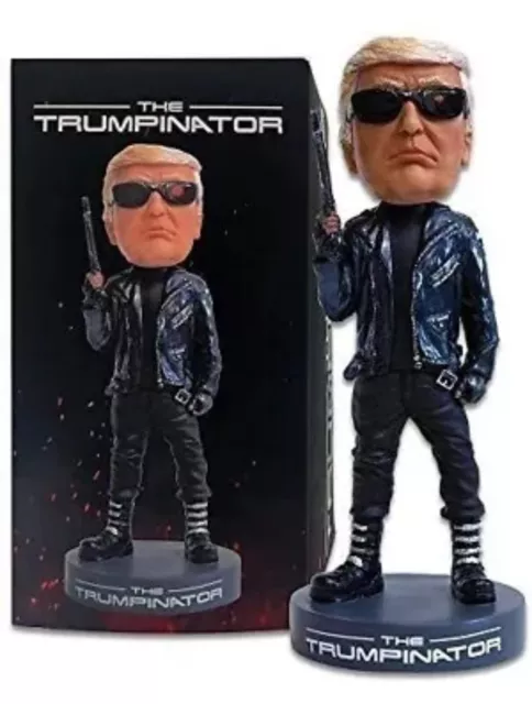 The ( TRUMPINATOR ) Brand New!   I'll Be Back. Donald Trump is 2024 Bobblehead