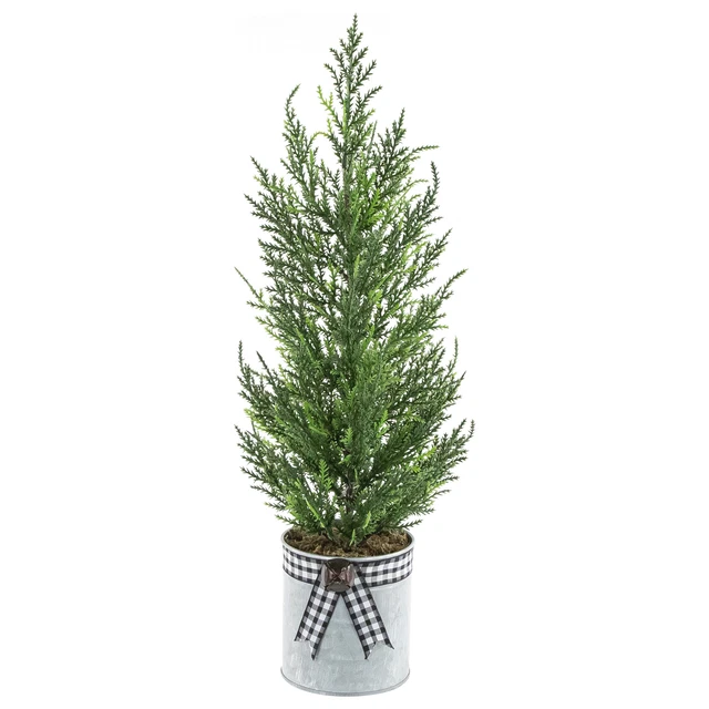 18.5" Artifical Cypress Christmas Tree, Unlit