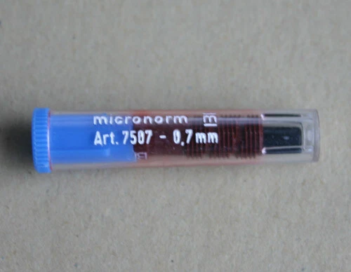 rotring 7507 Zeichenkegel 0,7mm micronorm OVP 0,7 mm
