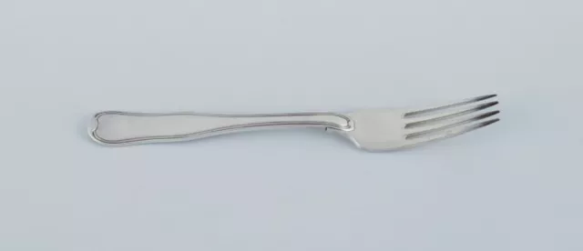 Georg Jensen Old Danish, two dinner forks in sterling silver. 3