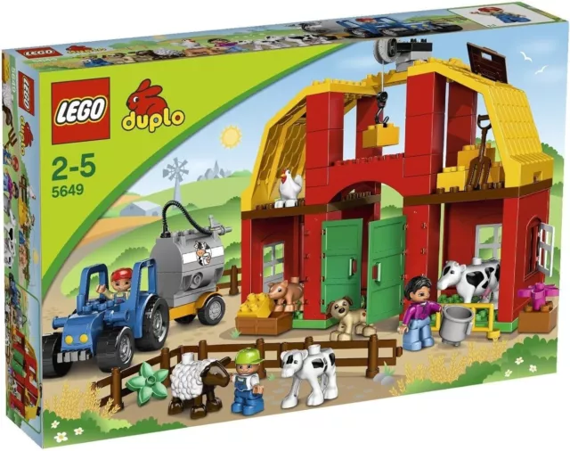 big farm lego duplo 5649 fattoria grande ferme large building bricks costruzioni