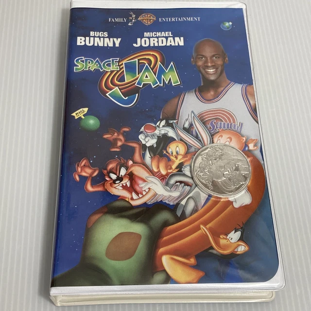 SPACE JAM (VHS, 1997, Clam Shell) With Collectible Coin. EUR 17,25