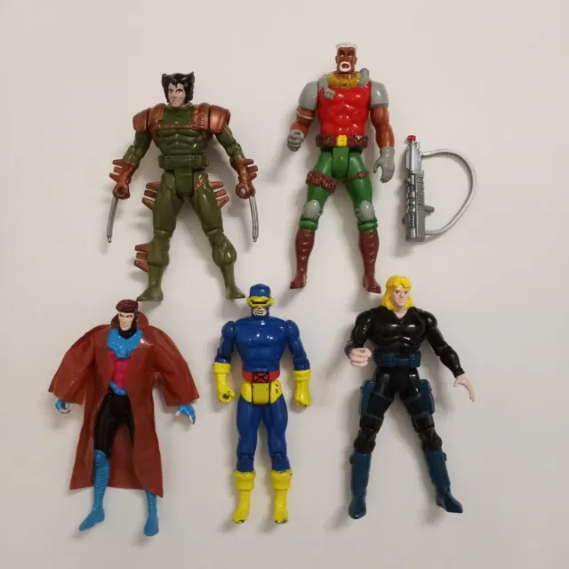 ToyBiz Marvel XMen / X-Men Lot Of 5 Action Figures No Duplicates Vintage Group 9