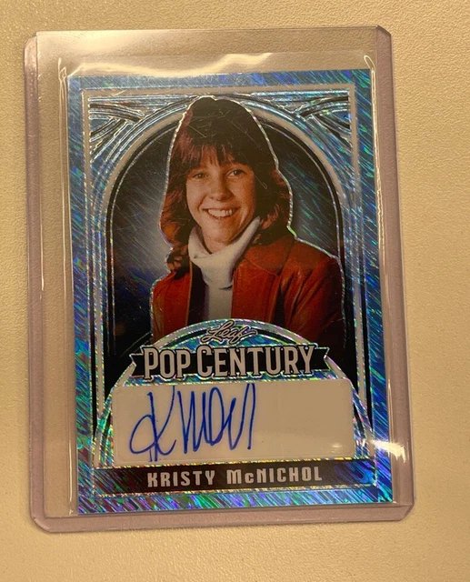 KRISTY MCNICHOL 2024 Leaf Pop Century Blue Shimmer Kristy McNichol 8/