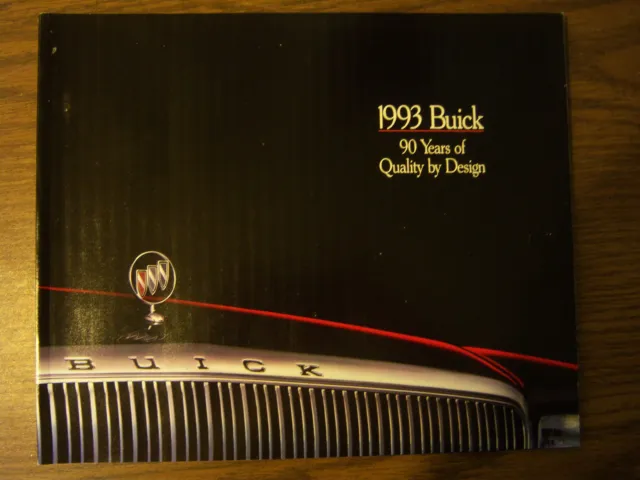 1993 Buick 97 Page Dealer Sales Brochure (Box 284)