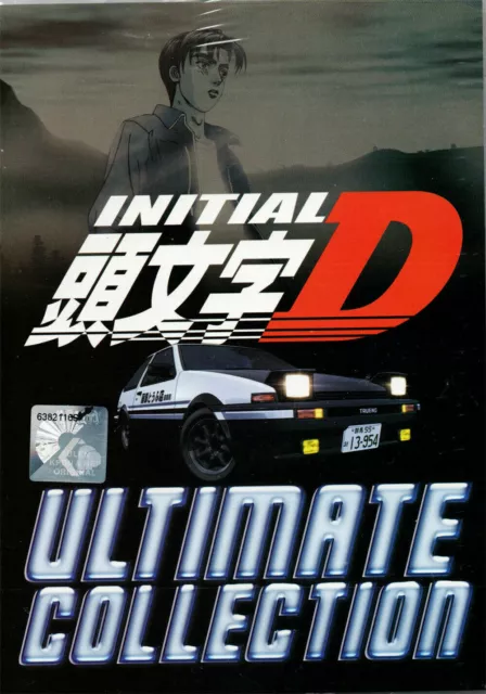 DVD Anime Initial D Stage 1 - 6 Final Stage 3extra & Battle Stage 3 Movie  for sale online