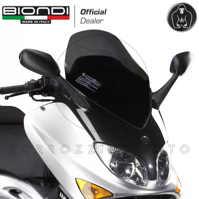 Biondi Cupolino Parabrezza Basso Fume' Scuro Yamaha T-Max Tmax 500 2001-2003