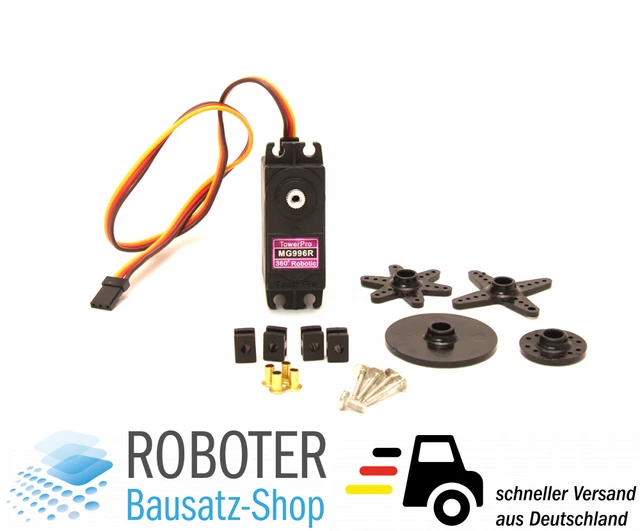 TOWER PRO MG996R Digitaler Servo mit Metallgetriebe 360 Grad Endless