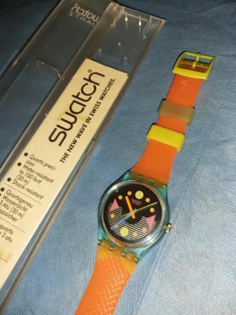 Swatch TOUR- GL102- Nuovo- Mai Indossato- Orologio Da Polso- Swiss Made