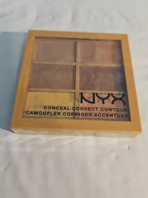 NYX CONCEAL, CORRECT, CONTOUR & Color Correcting Palette Medium 3CP02