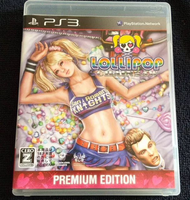 USED PS3 PlayStation 3 Lollipop Chainsaw Premium Edition 60029 JAPAN IMPORT  4582350660029