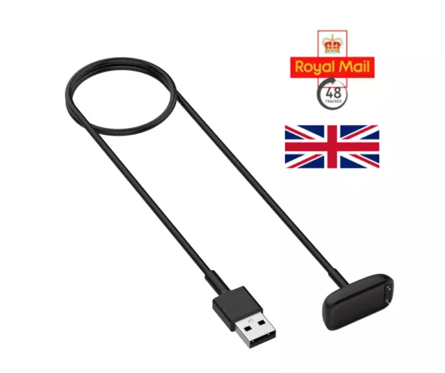 Replacement Charger Cable USB Spare Charging Cord for Fitbit Luxe Tracker UK