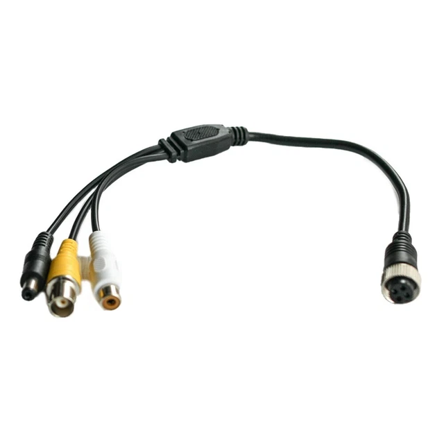 High Quality 4 Pin Aviation to BNC RCA Cable for CCTV Cameras and Recorders 3