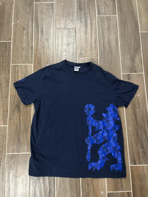 Chelsea FC Football Club Navy Blue T-Shirt Size XXL