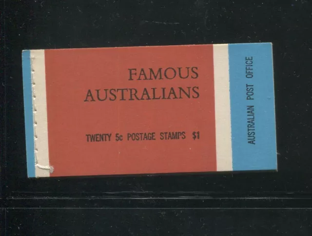 Famous Australian Booklet With Wax Interleaves Very Fine