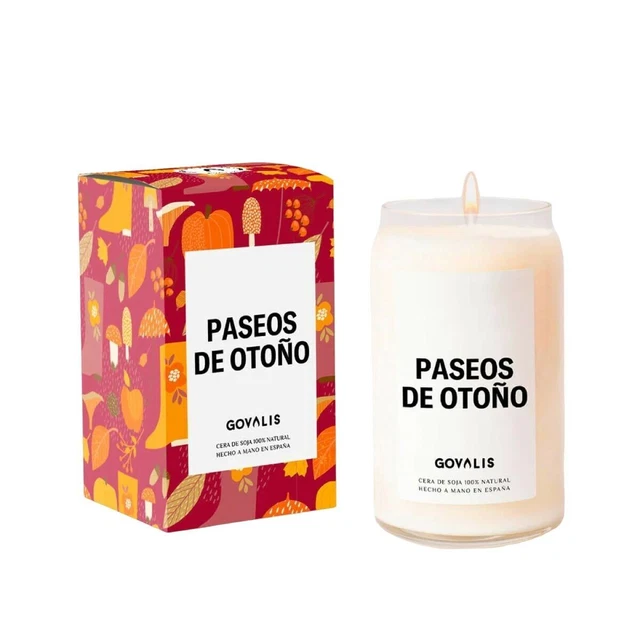 Vela Perfumada GOVALIS Paseos de Otoño [500 g]