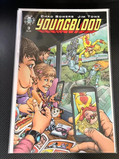 Youngblood #3 Dan Fraga Cover C Variant Image Comics 2017 Bowers & Towe NEW