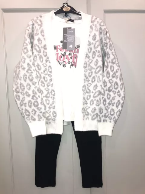 Girls 3 piece Outfit Set, Age 8-9 years, BNWT