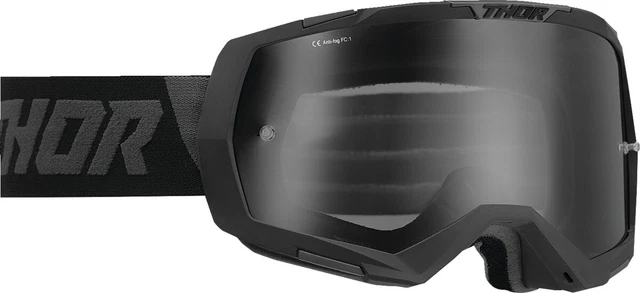Thor MX Cross Dirtbike reggimento occhiali moto nero
