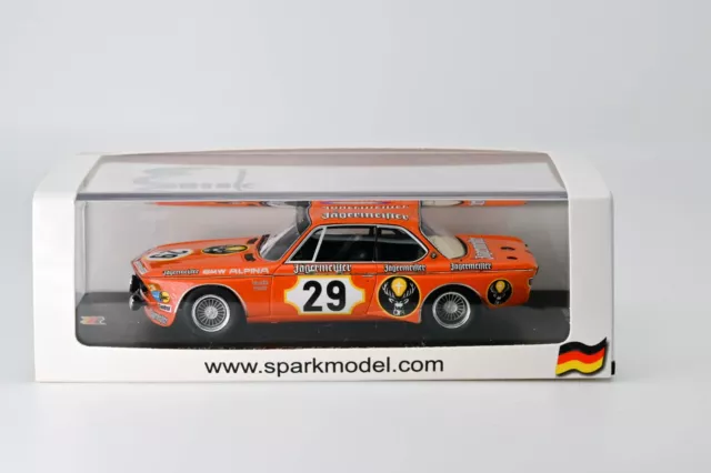 Spark BMW 3.0 CSL Jägermeister #29 Lauda winner 24h Nürburgring 1973 1:43 SG004