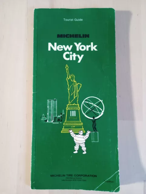 Michelin New York City Tourist Guide 7th Edition (PB) Green with Pull-Out Map