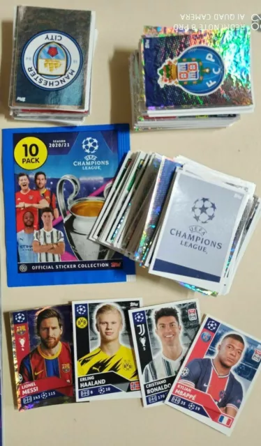 Topps Champions League Stickers Figure 2020 21 2021 Choose Menu' 1/3 Messi
