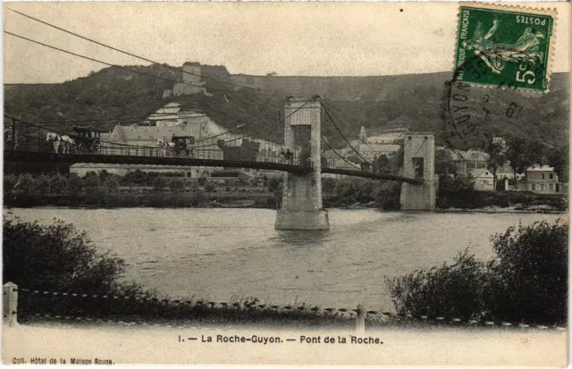 CPA La Roche Guyon Pont de la Roche (1319521)
