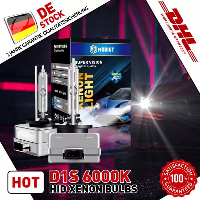 D1S Xenon Osram 35W Xenon Brenner Autolampe Scheinwerfer 66144 Original HID 6K