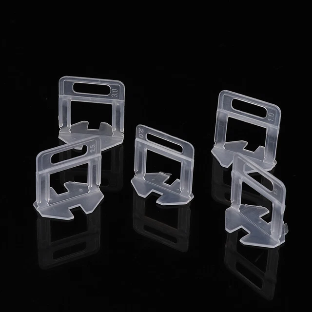 100PCS Tile Leveling Spacers System Clip Kit Laying Flooring Construction Too C4