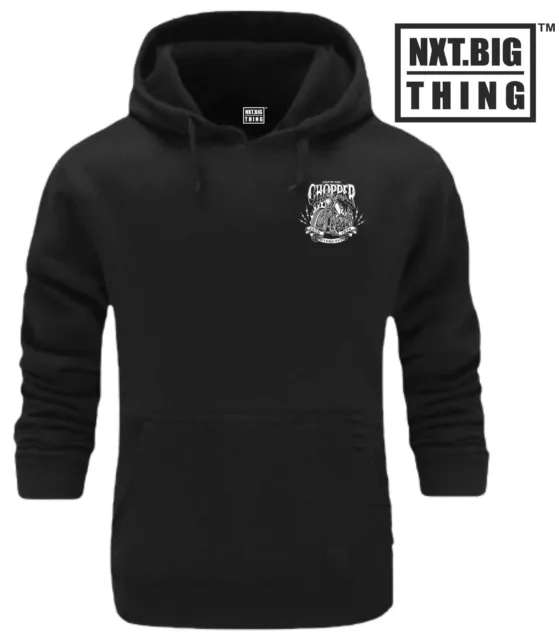 Chopper Hoodie Small Bike Clothing Gear Café Racer Motorbike Motorcycle Club Top