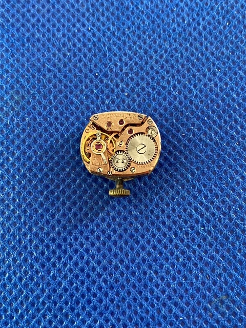 Mouvement Chronographe Suisse Lemania 1270 - Quadrant, Remontage Manuel, Neuf Avec Défauts