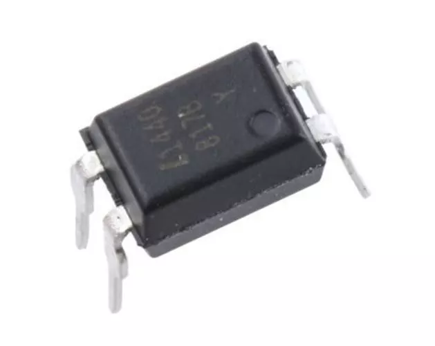 Confezione da 2 optoaccoppiatore uscita transistor di ingresso DC LTV-817-B, foro passante, PD 4 pin 2