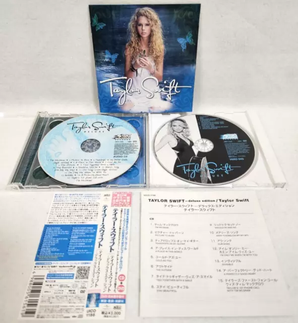 Taylor Swift SEALED BRAND NEW CD＋DVD Taylor Swift Deluxe Edition Japan OBI