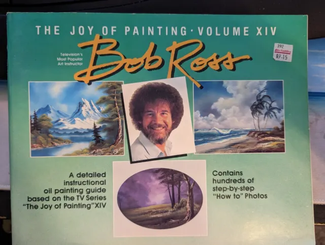 The Joy Of Painting V14 Xiv Bob Ross 1994 Serie De Televisión Al Óleo Libro De Pintura Paso A Paso