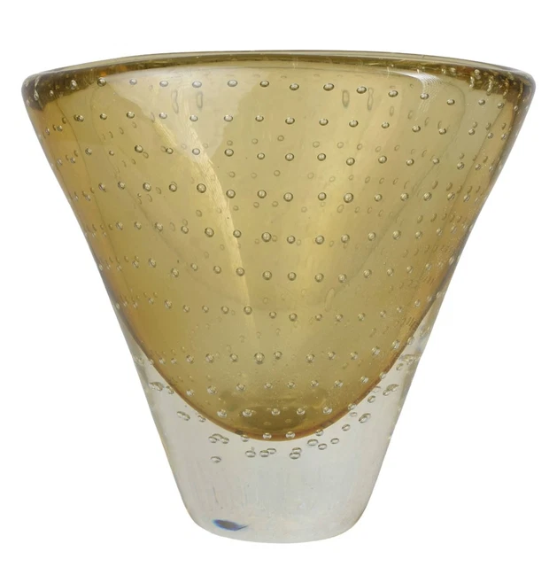 Très beau vase signé La Rochère France en verre multicolore - Hauteur 19 cm - Décoration Très beau vase signé La Rochère France en verre multicolore - Hauteur 19 cm - Décoration