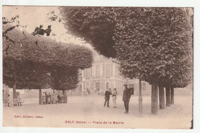 ORLY - Val de Marne - CPA 94 - place de la Mairie