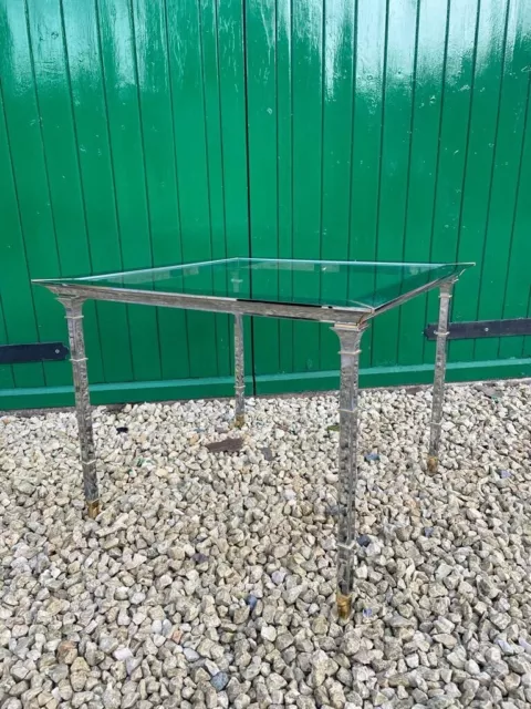 Mid Century Gorgeous Chrome Italian Coffee Table - C1970’s Superb Condition.