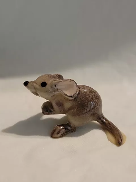 Vintage Hagen Renaker mouse miniature on hind legs