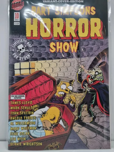 Bart Simpsons Horror Show Variant Cover #10 Limitiert auf 666 Ex. sehr RAR